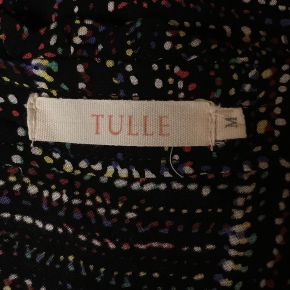 Tulle Medium Multicolored Long Sleeve Button Down - Picture 4 of 8
